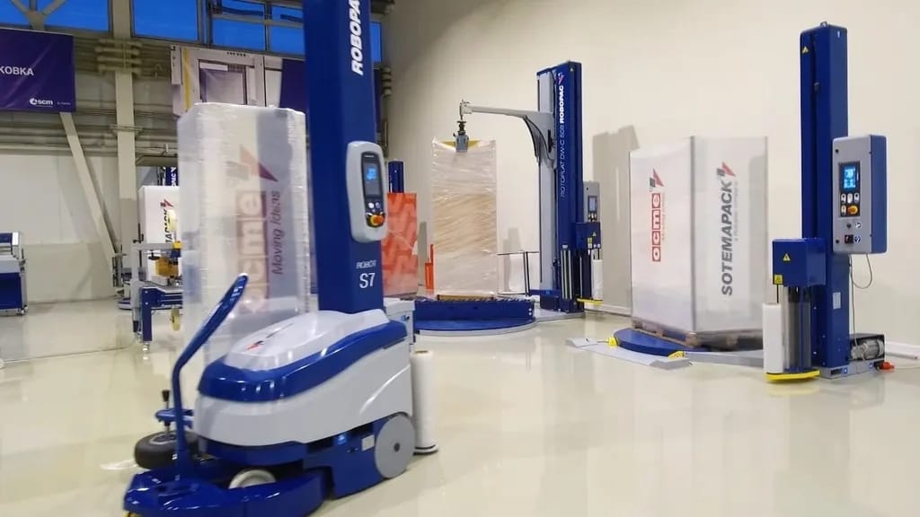 İtaliya İstehsalı Palet Streçləmə Avadanlıqlarının Satışı və Servisi